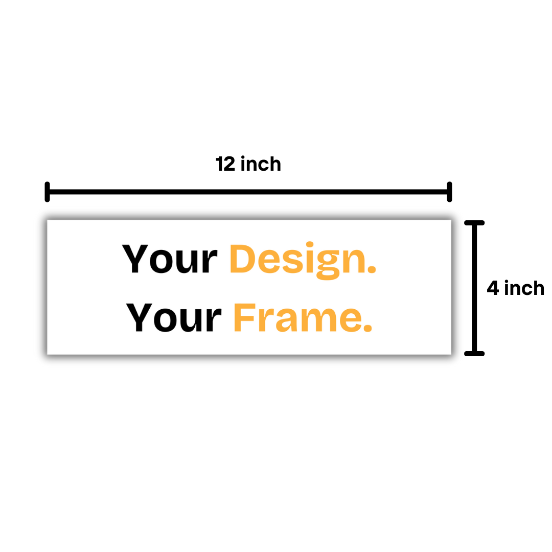 (CUSTOM PRINT) Your Design, Your Frame