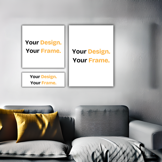 (CUSTOM PRINT) Your Design, Your Frame